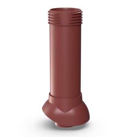 Выход канализации изолированный Ø110/160/500 мм бордо