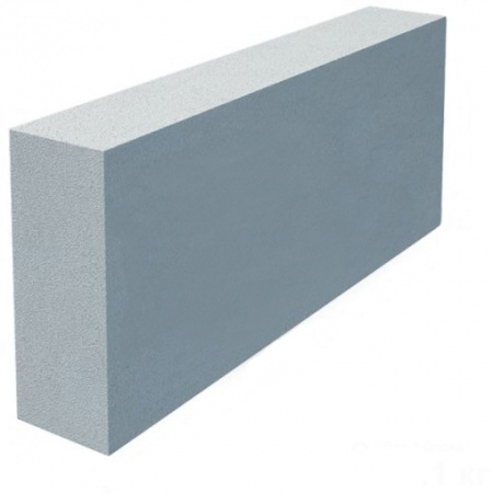 Газобетонный перегородочный блок Build stone D500 600х100х250