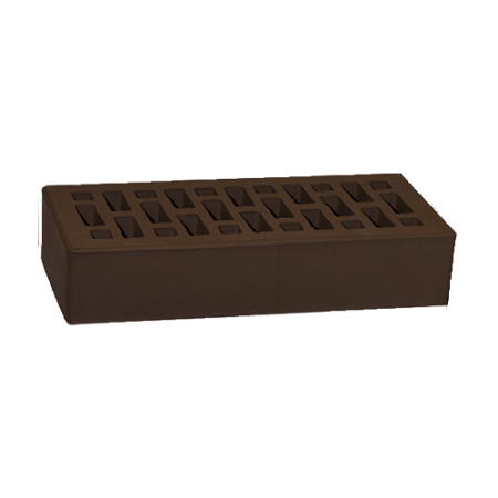 Кирпич рядовой НЗКМ 0,7НФ шоколад гладкий