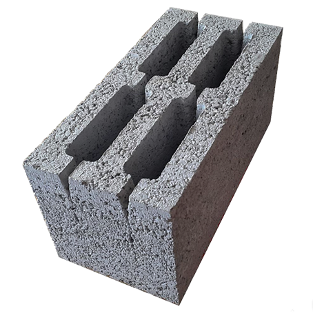 Блок керамзитобетонный стеновой Евроблок М40 390 х 190 х 190