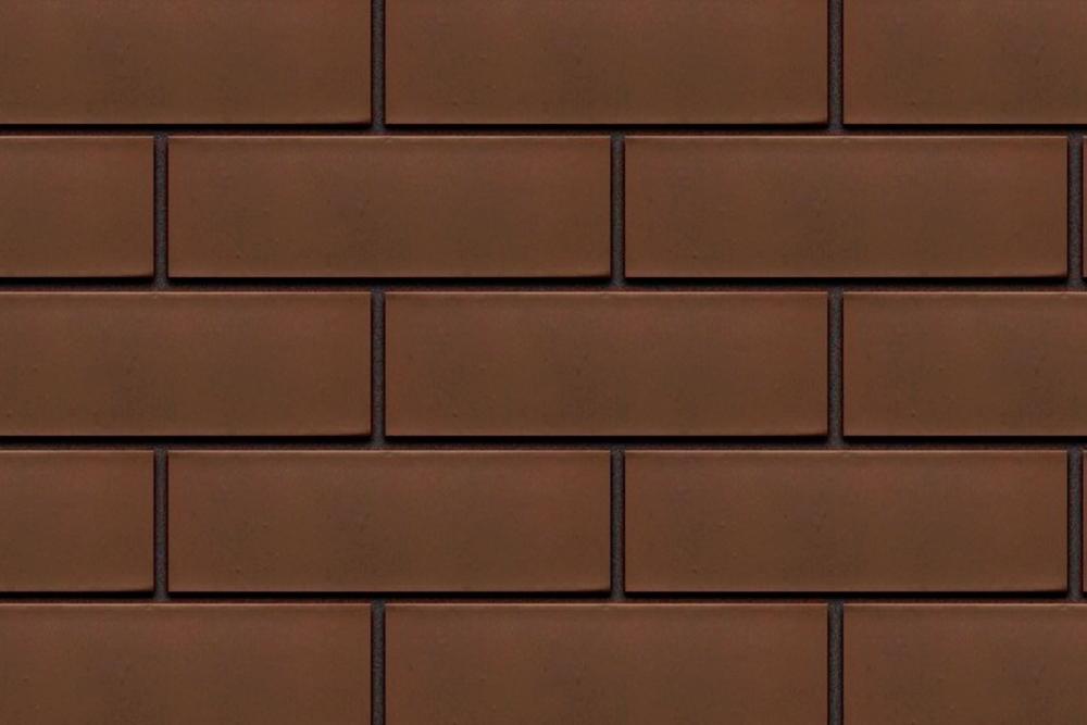 Саранский кирпич лицевой 1.4НФ шоколад гладкий