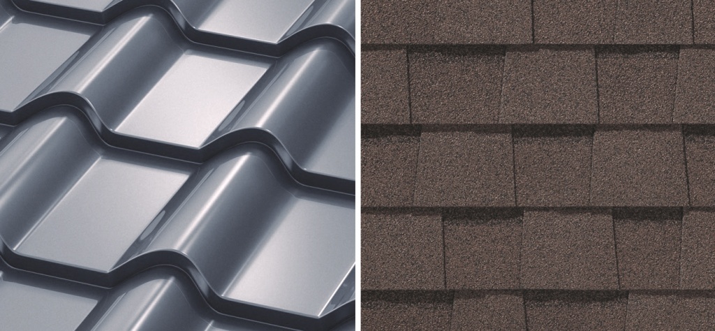 металлочерепица или гибкая черепица металлочерепица или гибкая черепица