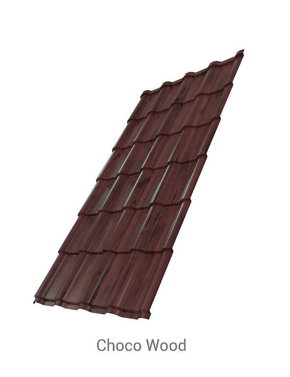 Металлочерепица Kamea Стальной бархат 0.5