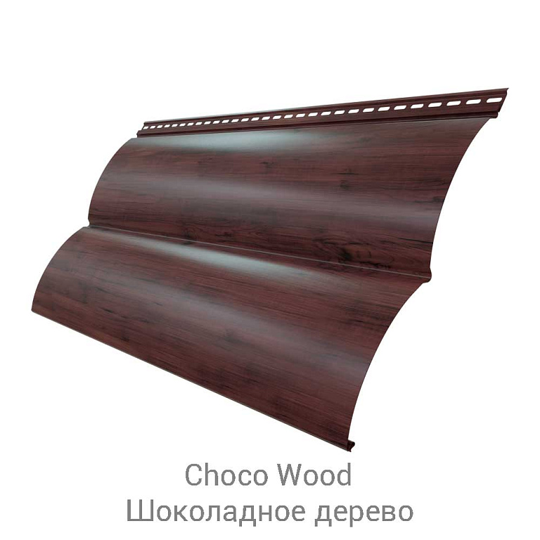 Сайдинг металлический Блок-хаус Colority Print dp 0.45/30